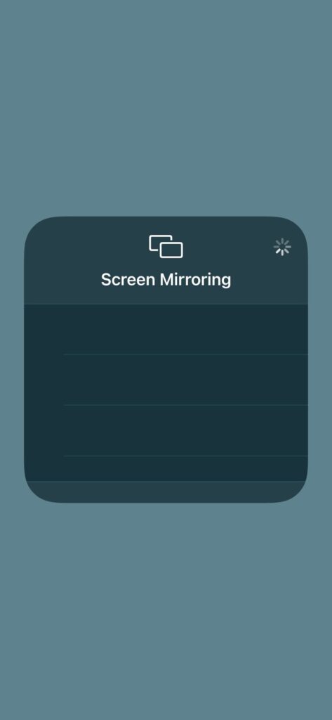 airplay screen mirroring