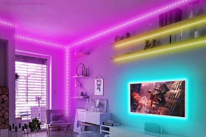 5 Reasons To Install LED Strip Lights